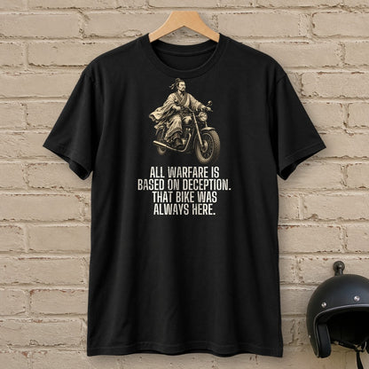 Sun Tzu Always Here T-Shirt - Black - brick