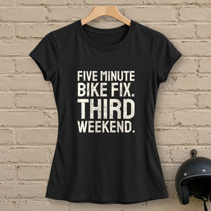 Five Minute Fix Women's T-Shirt - Black - brick