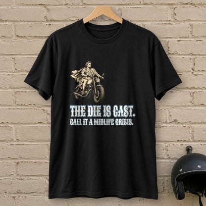 Julius Caesar The Die Is Cast T-Shirt - Black - brick