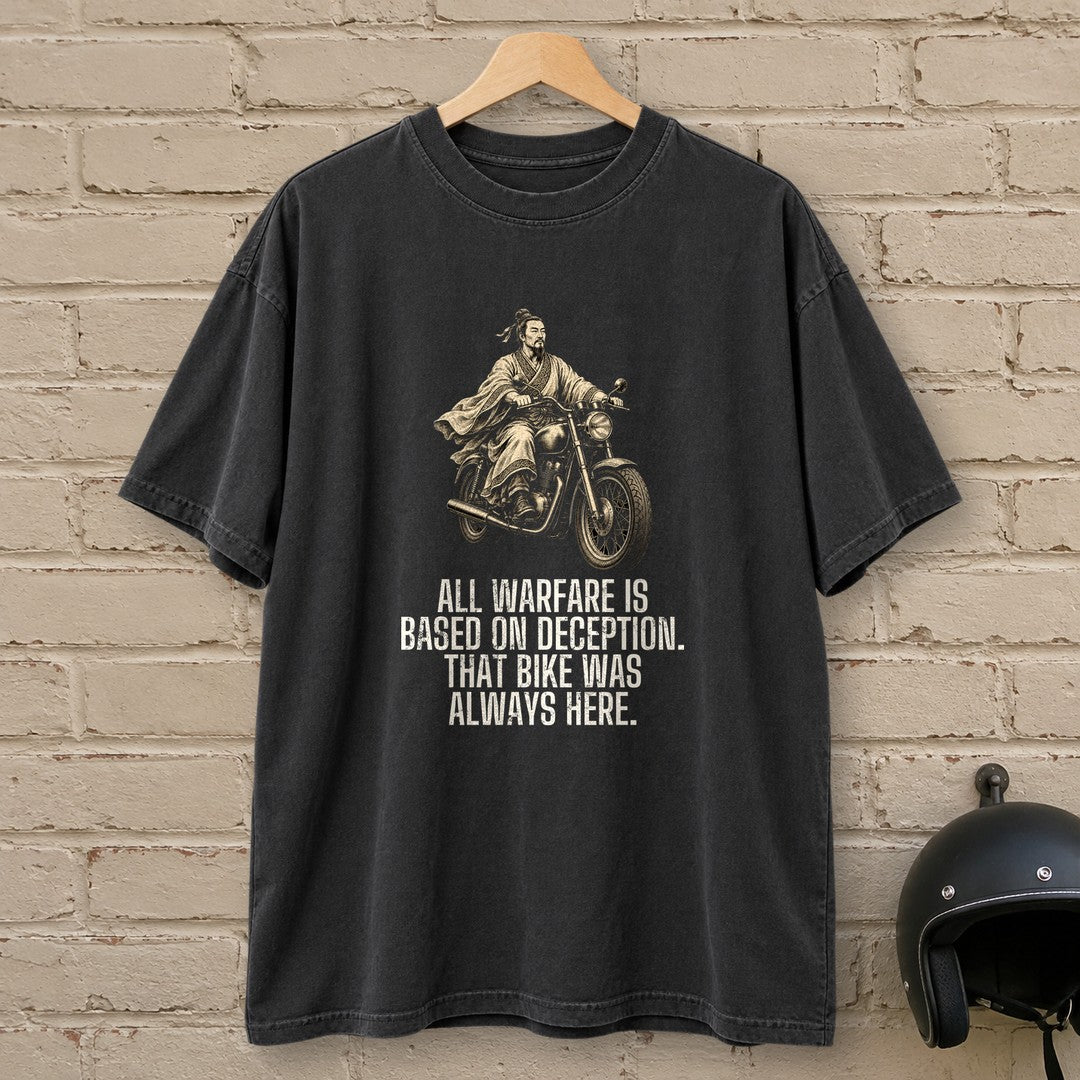 Sun Tzu Always Here Premium T-Shirt - Black - brick