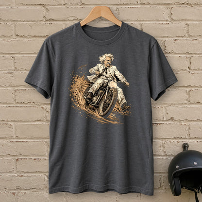 Mark Twain Dirt Track T-Shirt - Charcoal - brick