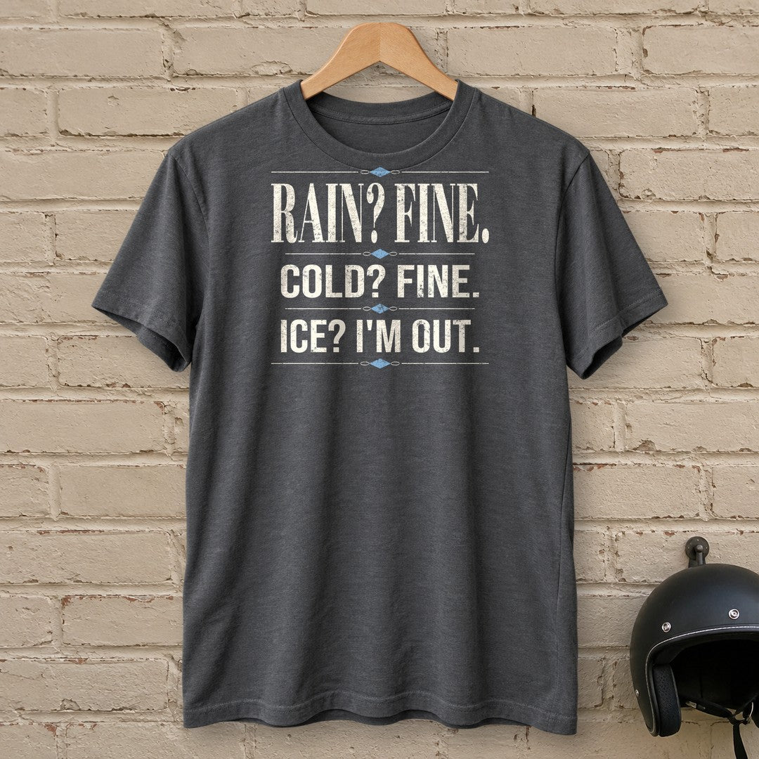 Ice I'm Out T-Shirt - Charcoal - brick