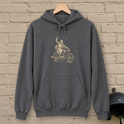 Archimedes Eureka Start Hoodie - Dark Heather - brick