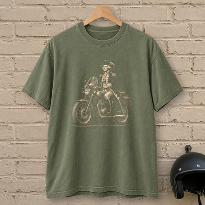 George Washington Founding Tourer Premium T-Shirt - Moss - brick