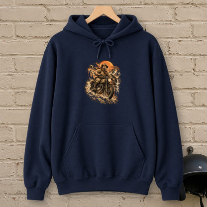 Theodore Roosevelt Mountain Trail Hoodie - Navy - brick