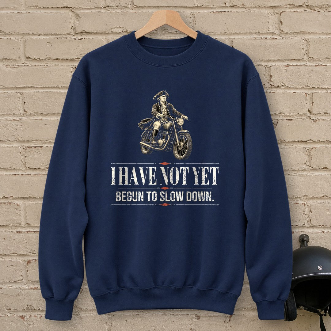 John Paul Jones Not Yet Begun Crewneck Sweatshirt - Navy - brick