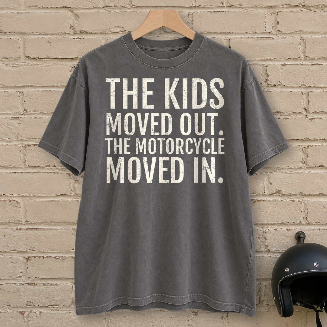 Kids Moved Out Premium T-Shirt - Pepper - brick