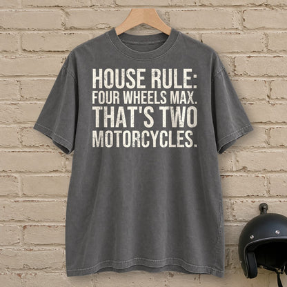 Four Wheels Max Premium T-Shirt - Pepper - brick