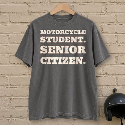 Motorcycle Student Premium T-Shirt - Pepper - brick
