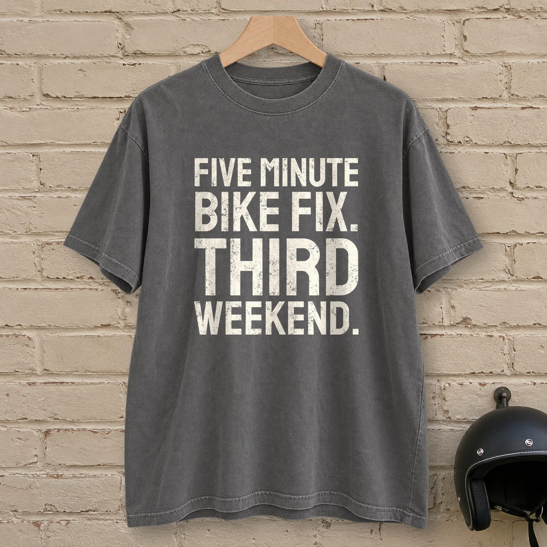 Five Minute Fix Premium T-Shirt - Pepper - brick