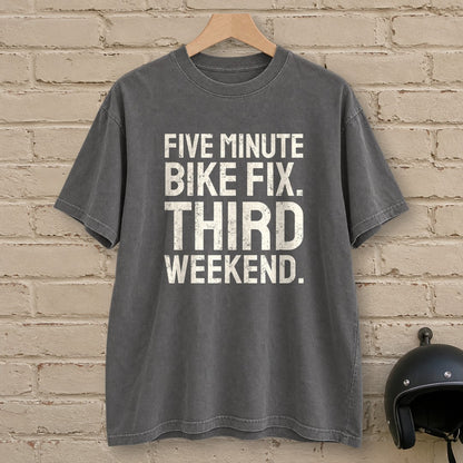 Five Minute Fix Premium T-Shirt - Pepper - brick