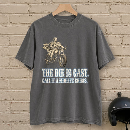 Julius Caesar The Die Is Cast Premium T-Shirt - Pepper - brick